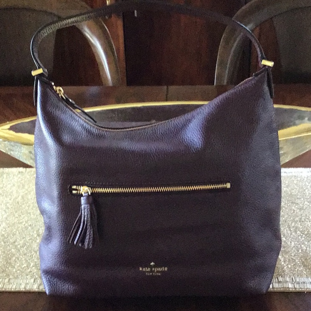 Beautiful leather Hobo bag by Kate Spade of New York.